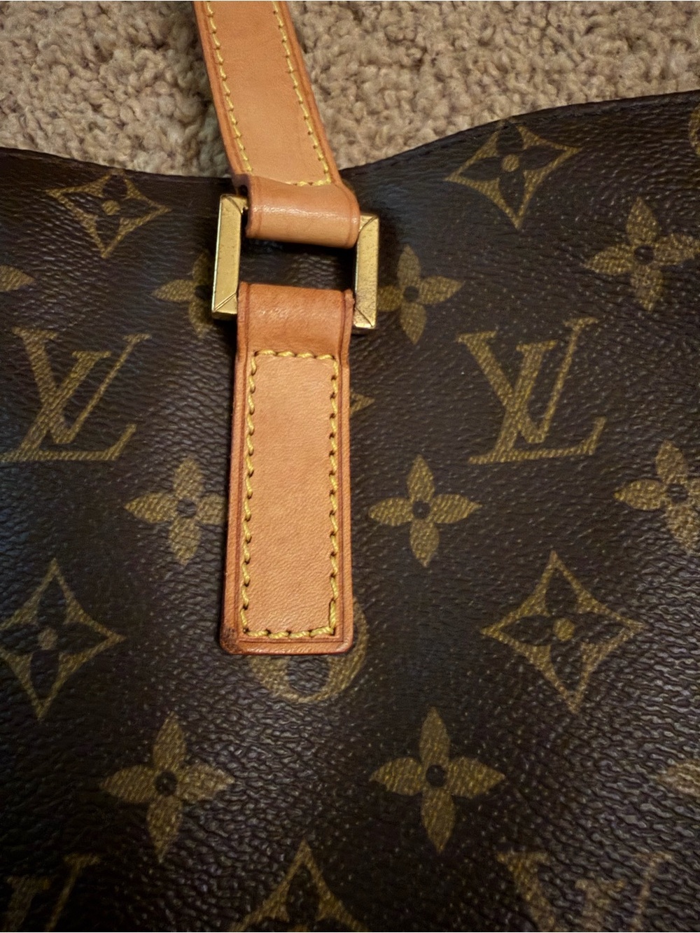 Louis Vuitton Monogram Cabas Mezzo Shoulder Tote - Picture 13 of 17
